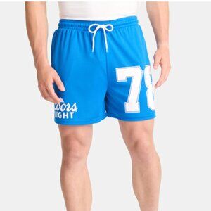 Coors Light Men's Graphic Basketball Shorts, Size 2XL